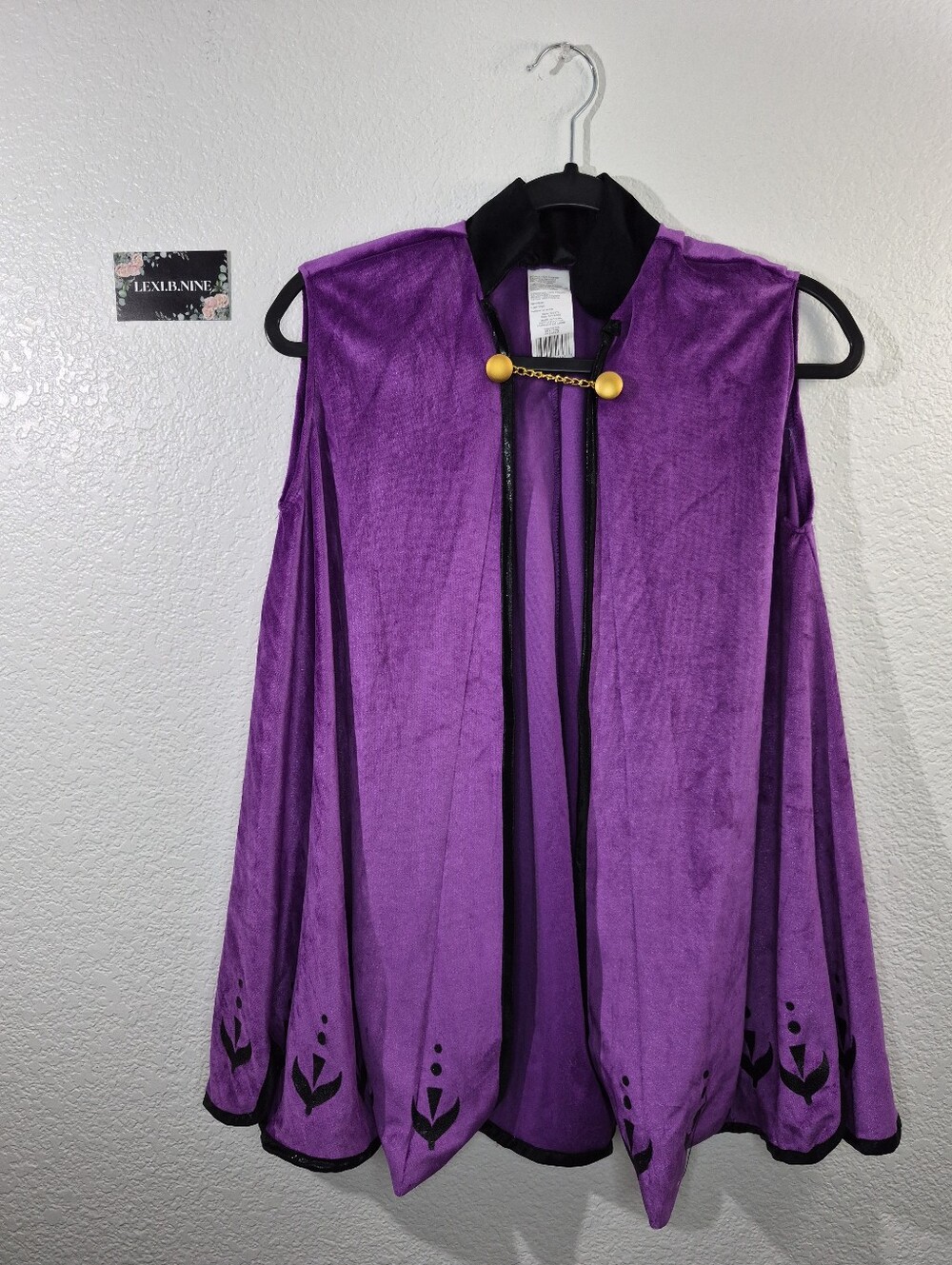 Disney Frozen Anna Purple Cape Halloween Costume For Sale